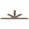 Ekena Millwork Richland Smooth Timber Gable Bracket, Douglas Fir, 84"W x 35"H x 1 1/2"D x 5 1/2"F, 10/12 Pitch GBW084X35X0206RIC00SDF - alternate 4